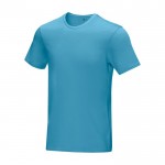 T-shirt homem algodão orgânico GOTS 160 g/m2 Elevate NXT cor azul