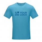 T-shirt homem algodão orgânico GOTS 160 g/m2 Elevate NXT cor azul vista principal