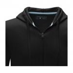 Sweatshirt algodão orgânico GOTS para homem 280 g/m2 Elevate NXT cor preto vista detalhe 1