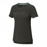 T-shirt sustentável mulher 160 g/ m2  cor preto