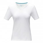 T-shirt de material orgânico para empresas cor branco