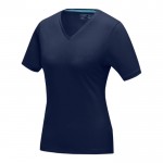 T-shirt de material orgânico para empresas cor azul-escuro