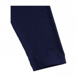 Polo de algodão para mulher de manga comprida 200 g/m2 Elevate Life cor azul ultramarino