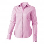Camisa de manga comprida para mulher com logo cor cor-de-rosa