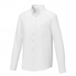 Camisa de manga comprida 130 g/m2 cor branco