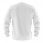 Sweatshirt personalizada de manga comprida - vista posterior