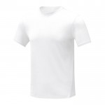 T-shirt de poliéster 105 g/m2 cor branco