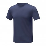 T-shirt de poliéster 105 g/m2 cor azul-marinho