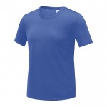 T-shirt de poliéster mulher 105 g/ m2 cor azul real