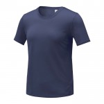 T-shirt de poliéster mulher 105 g/ m2 cor azul-marinho