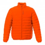 Casaco térmico para personalizar com a marca cor cor-de-laranja