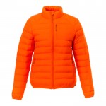 Casaco térmico para senhora com logotipo cor cor-de-laranja