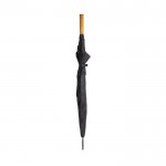 Guarda-chuva com punho de madeira cor preto primeira vista