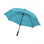 Guarda-chuva manual com tiracolo cor azul-claro terceira vista