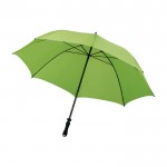 Guarda-chuva manual com tiracolo cor verde-claro terceira vista