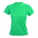 T-shirt de desporto com logo em várias cores cor verde-claro