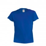 T-shirt infantil básica personalizável cor azul