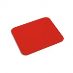 Tapete de rato personalizável para empresas cor vermelho