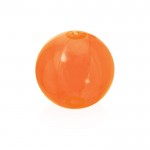 Bola de praia de cores alegres cor cor-de-laranja