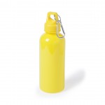 Garrafa de plástico em cores vivas cor amarelo
