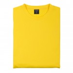 Sweatshirt para personalizar em cores vivas cor amarelo