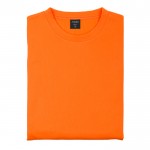 Sweatshirt para personalizar em cores vivas cor cor-de-laranja
