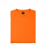 Sweatshirt de tamanho infantil para brinde cor cor-de-laranja