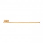 Escova de dentes de bambu cor castanho quinta vista