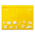 Bolsas portatudo personalizadas para oferecer cor amarelo