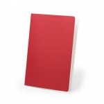 Caderno personalizado em várias cores vivas cor vermelho
