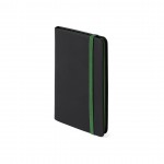 Caderno de bolso B7 para merchandising cor verde