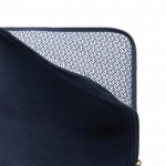 Bolsa acolchoada de qualidade para portátil cor azul segunda vista