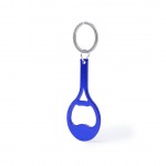 Porta-chaves abre-caricas em forma de raquete cor azul