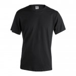 T-shirt personalizada em 100% algodão cor preto