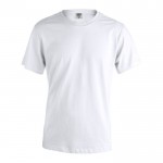 T-shirt básica 100% algodão para personalizar cor branco