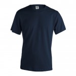 T-shirt básica 100% algodão para personalizar cor azul-escuro