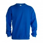 Sweatshirt personalizada unissexo para brinde cor azul