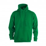 Sweatshirt de adulto com capuz para oferecer cor verde