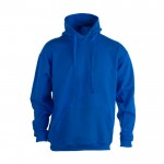 Sweatshirt de adulto com capuz para oferecer cor azul