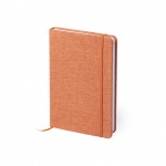 Caderno de bolso B6 para personalizar  cor cor-de-laranja