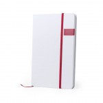 Caderno personalizado com USB - vermelho