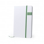 Caderno personalizado com USB - verde