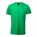 T-shirt personalizada em material RPET cor verde