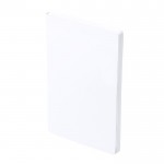 Cadernos 100% recicláveis em papel de pedra  cor branco terceira vista