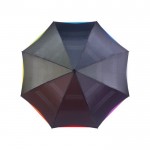 Guarda-chuva reversível arco-íris cor multicolor terceira vista
