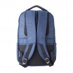 Mochila de poliéster para PC, bolsos e alças acolchoadas 15″ cor azul primeira vista