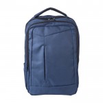 Mochila de poliéster para PC, bolsos e alças acolchoadas 15″ cor azul segunda vista