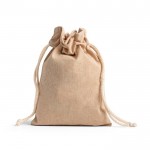 Bolsas em algodão reciclado para personalizar cor natural