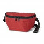 Bolsa de cintura personalizada para empresas cor vermelho