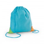Saco tipo mochila original para crianças cor azul-celeste